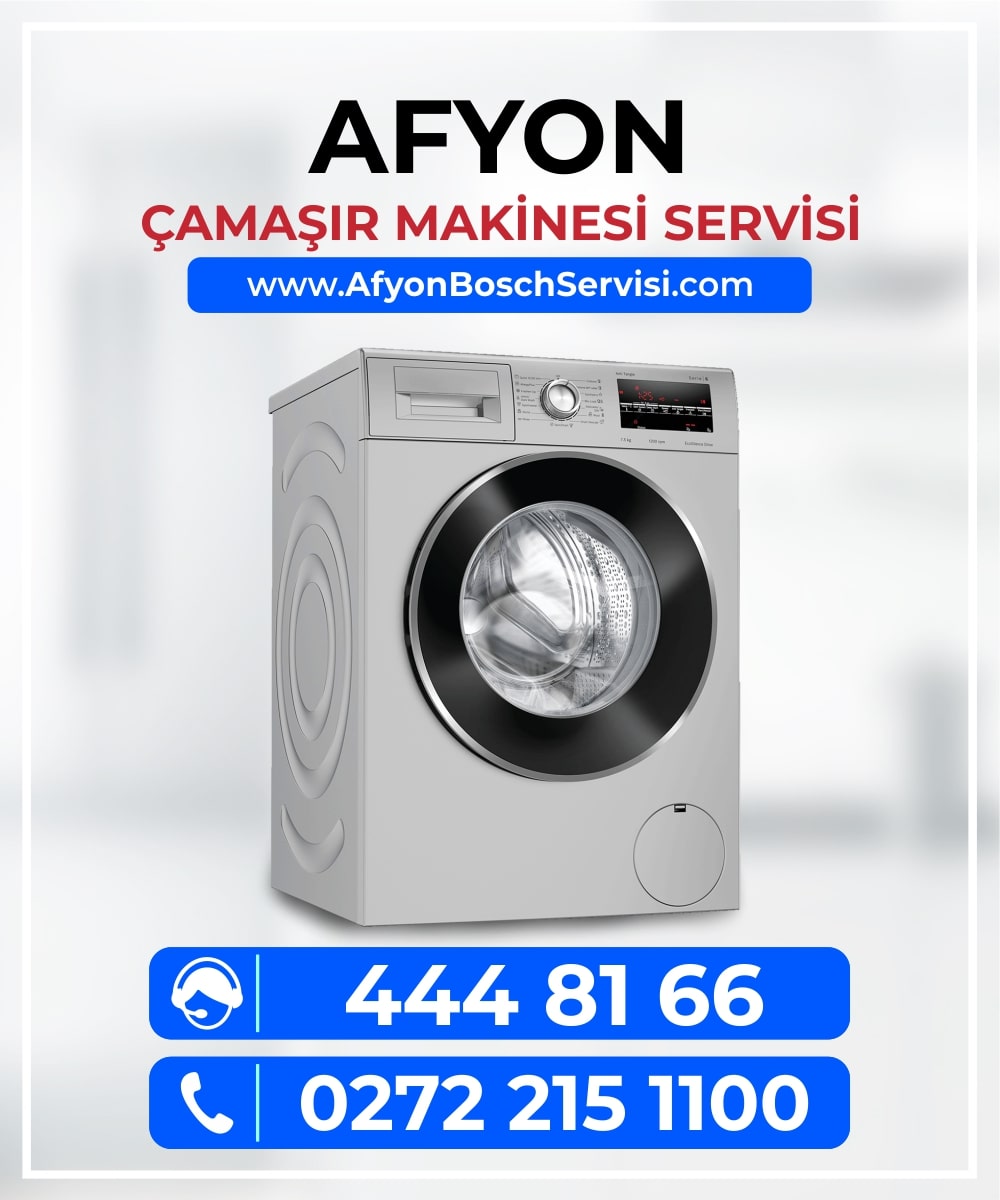 afyon bosch camasir makinesi servisi